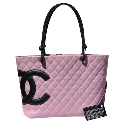 pink chanel purse|chanel purses pink and black.